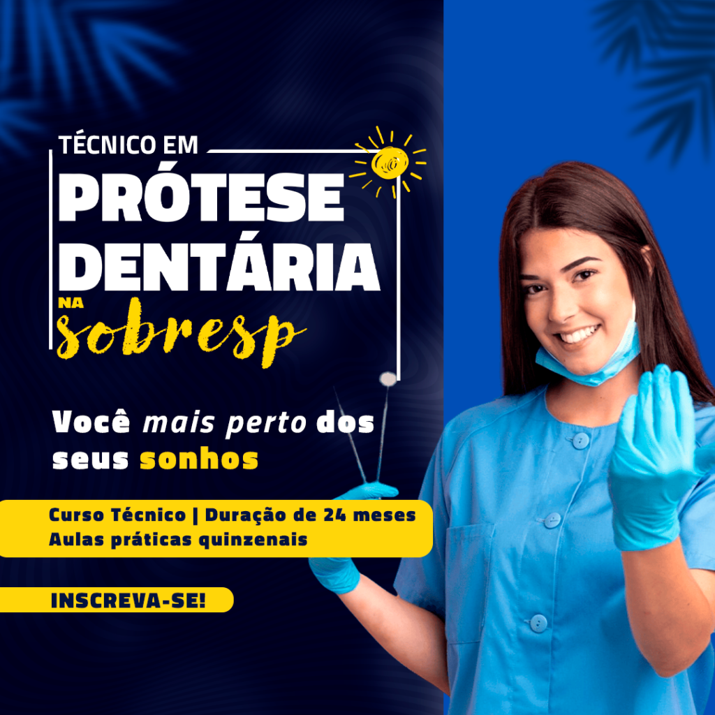 Técnico em Prótese Dentária TPD Faculdade SOBRESP